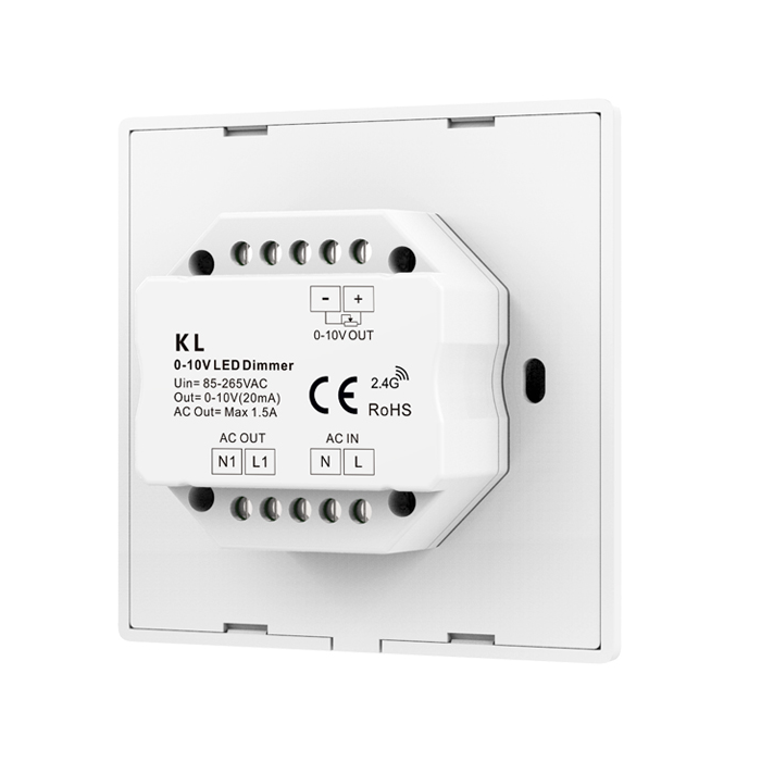 0-10 Volt DC Low Voltage Dimmer with Rotary Dimmer Switch