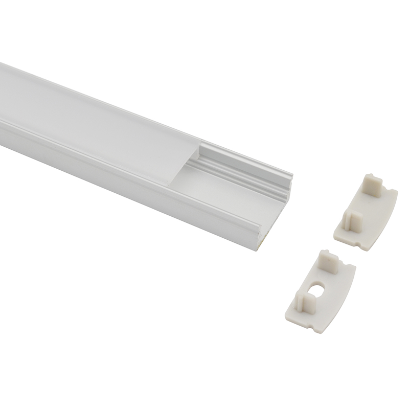 17x08mm Embedded /Surface-mounted /Pendant Aluminum Profile Housing For Flexible LED Strip Lights - ALU-LS1708 Series