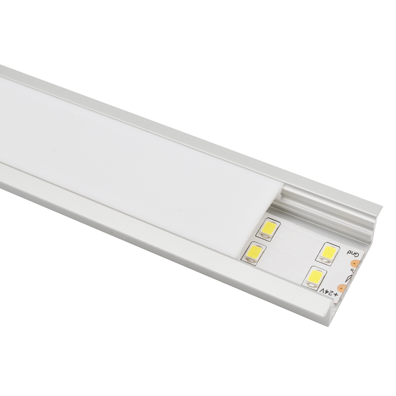 30x10mm Flush Mount Aluminum Profile Housing for Flexible LED Strip Lights - ALU-LS3010 Series