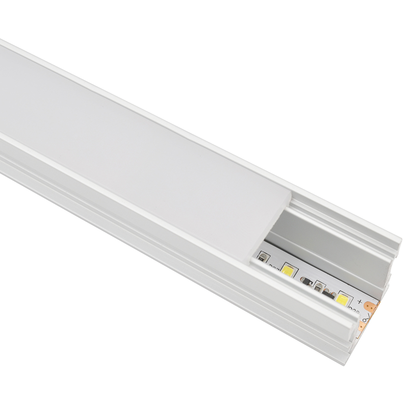 21x26mm Deep Recessed Extrusions Aluminum Profile Housing For Flexible LED Strip Lighting - AUL-LR2126 Series