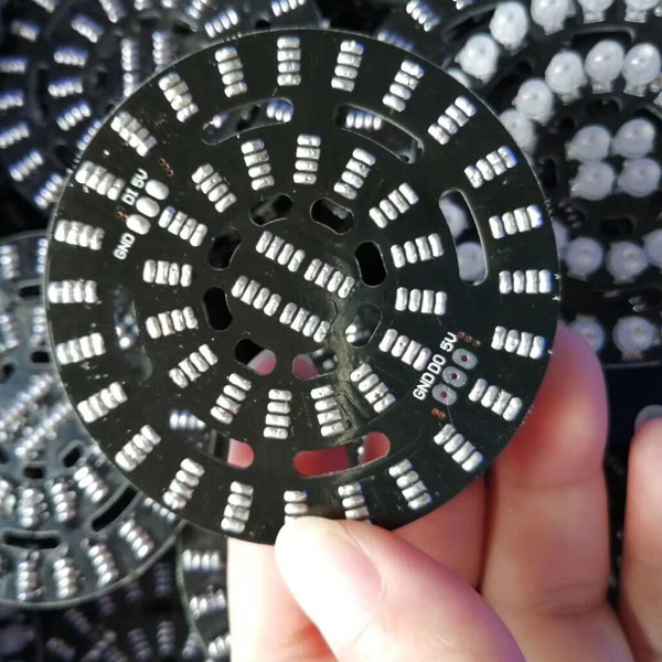 NeoPixel Triple-Ring Board with 44 Thru-Hole LEDs - 66mm Diameter